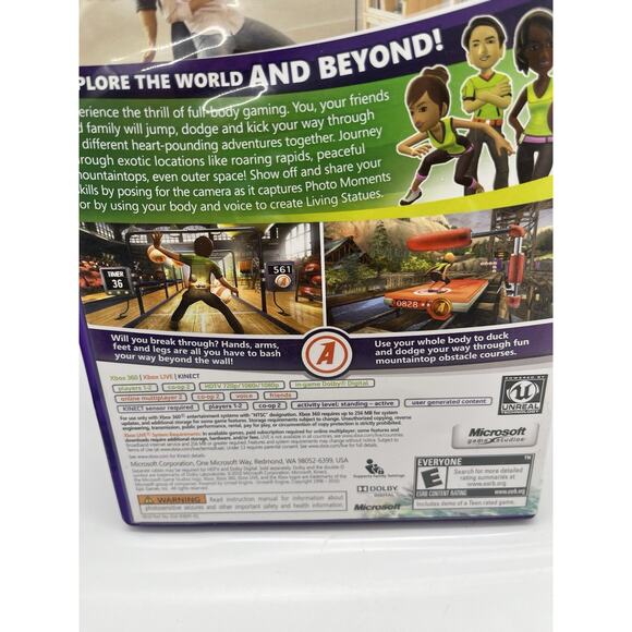 Kinect Adventures! (Microsoft Xbox 360) *complete W/ Manual - Tested* - Picture 5 of 6